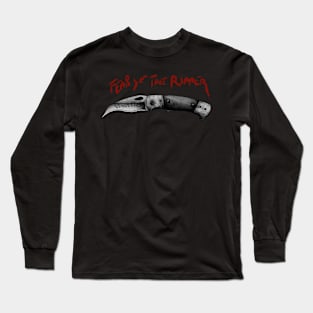 Ripper’s Blade (black) Long Sleeve T-Shirt